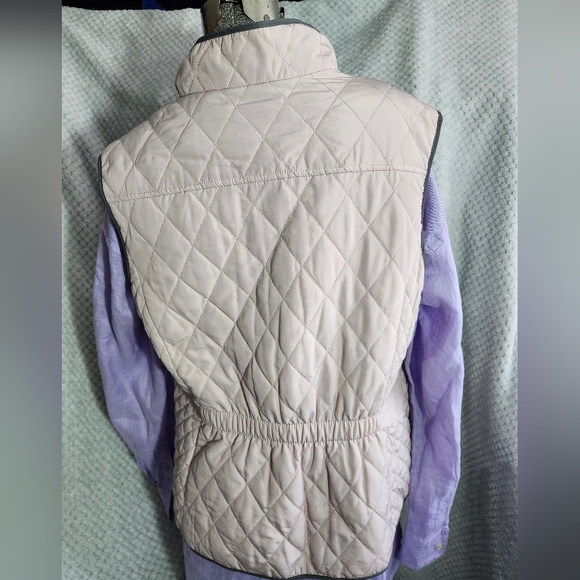 Charter Club Light Pink Quilted Vest - Picture 3 of 5
